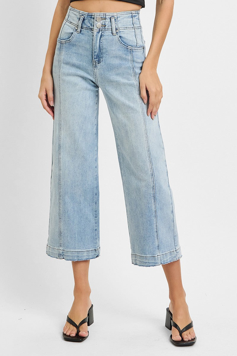 Risen HR Crop Fr Seam Lt