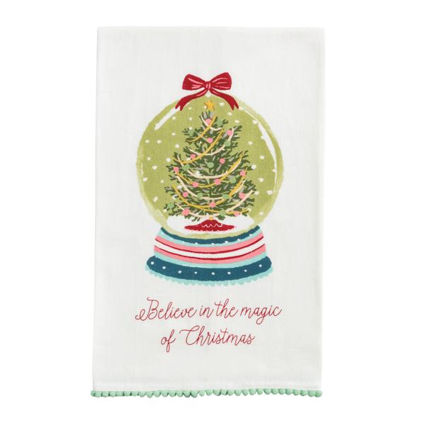 Snowglobe Cmas Printed Towel