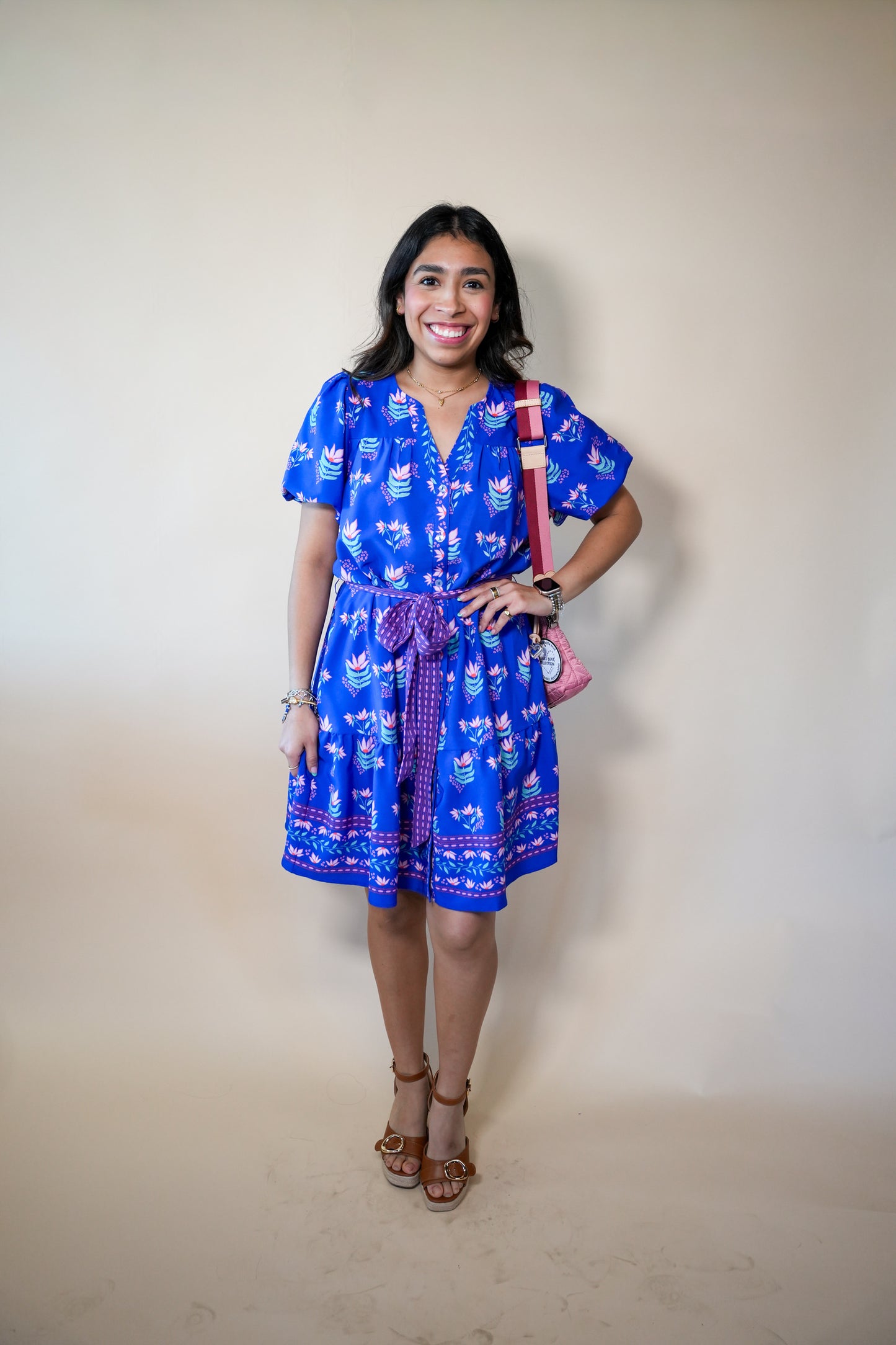 Blue Addison Petal Keepsake Dress