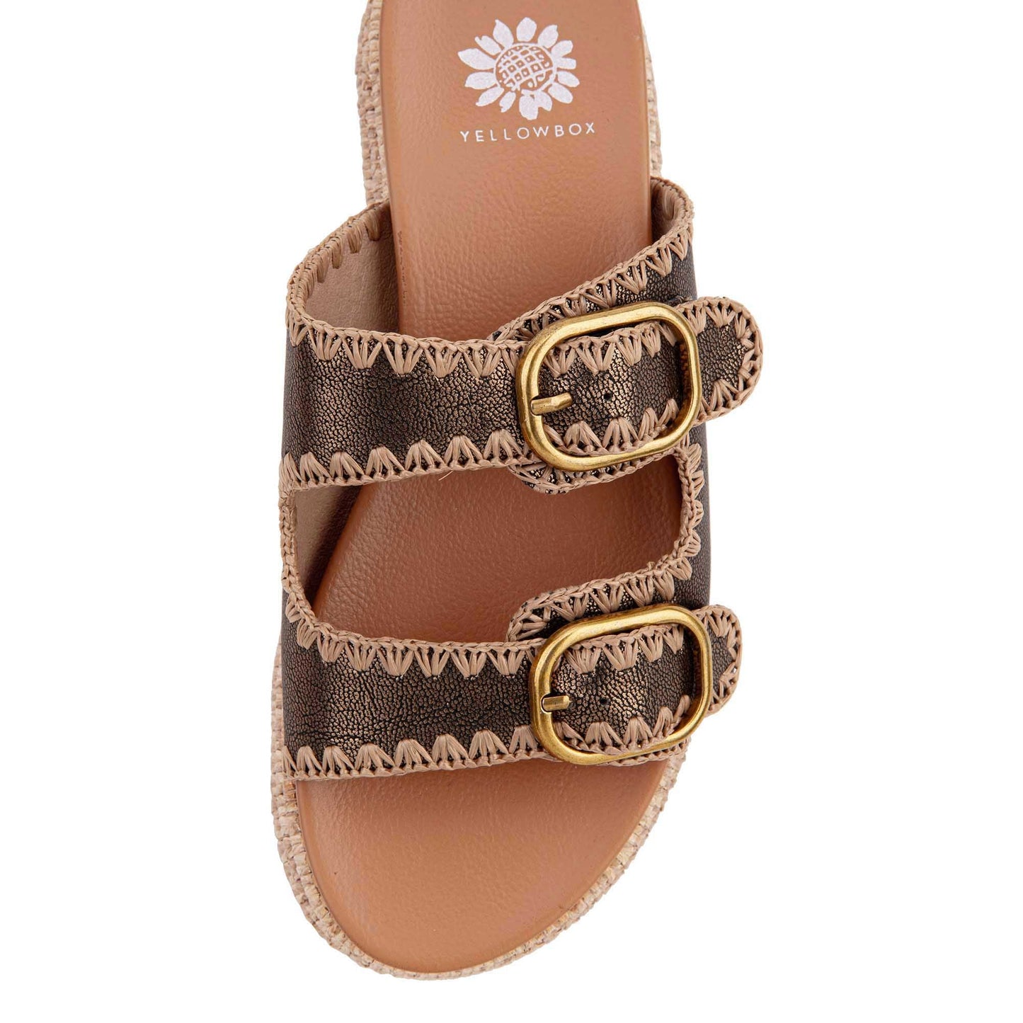 Yellow Box Herana Bronze Sandal