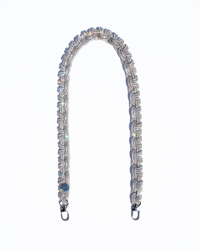 ROCKNOT Petite Crown Strap - 46" Crystal
