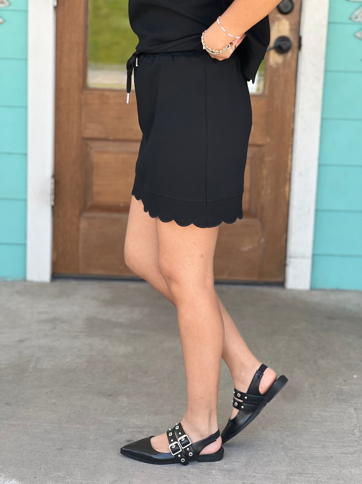 Black Steelie Skort
