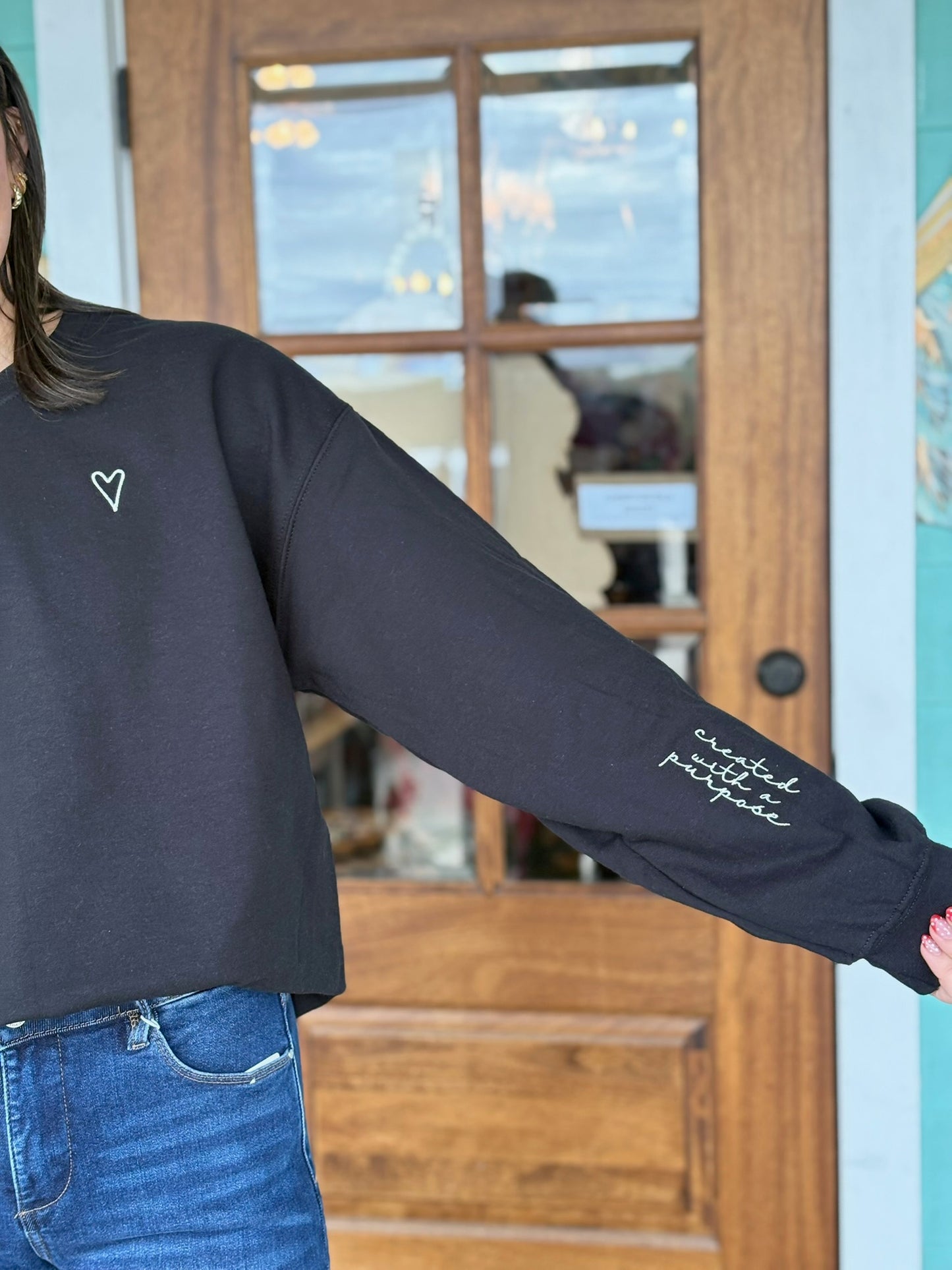 Created With a Purpose Embroidered