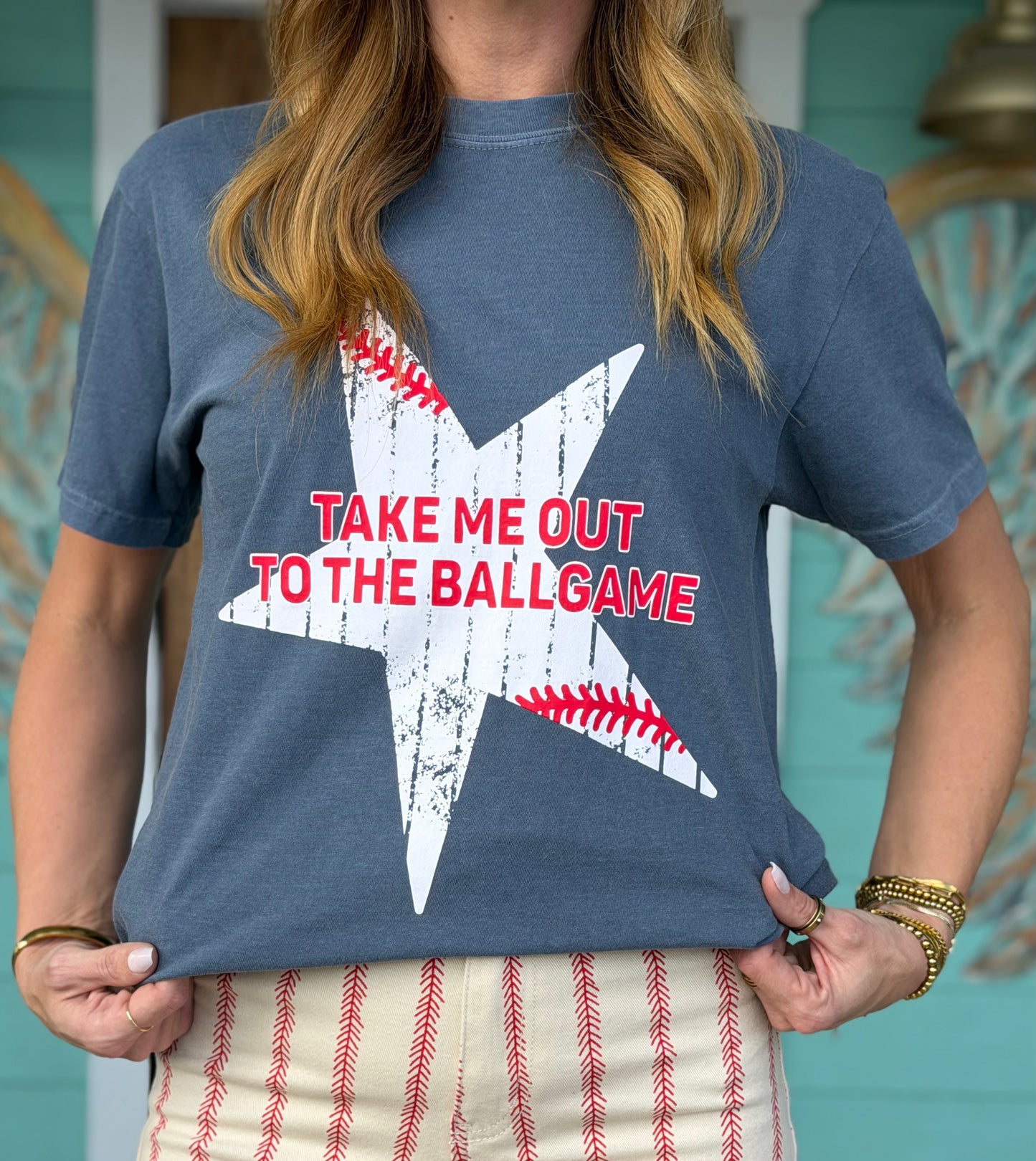 Take Me Out to the Ballgame Tee