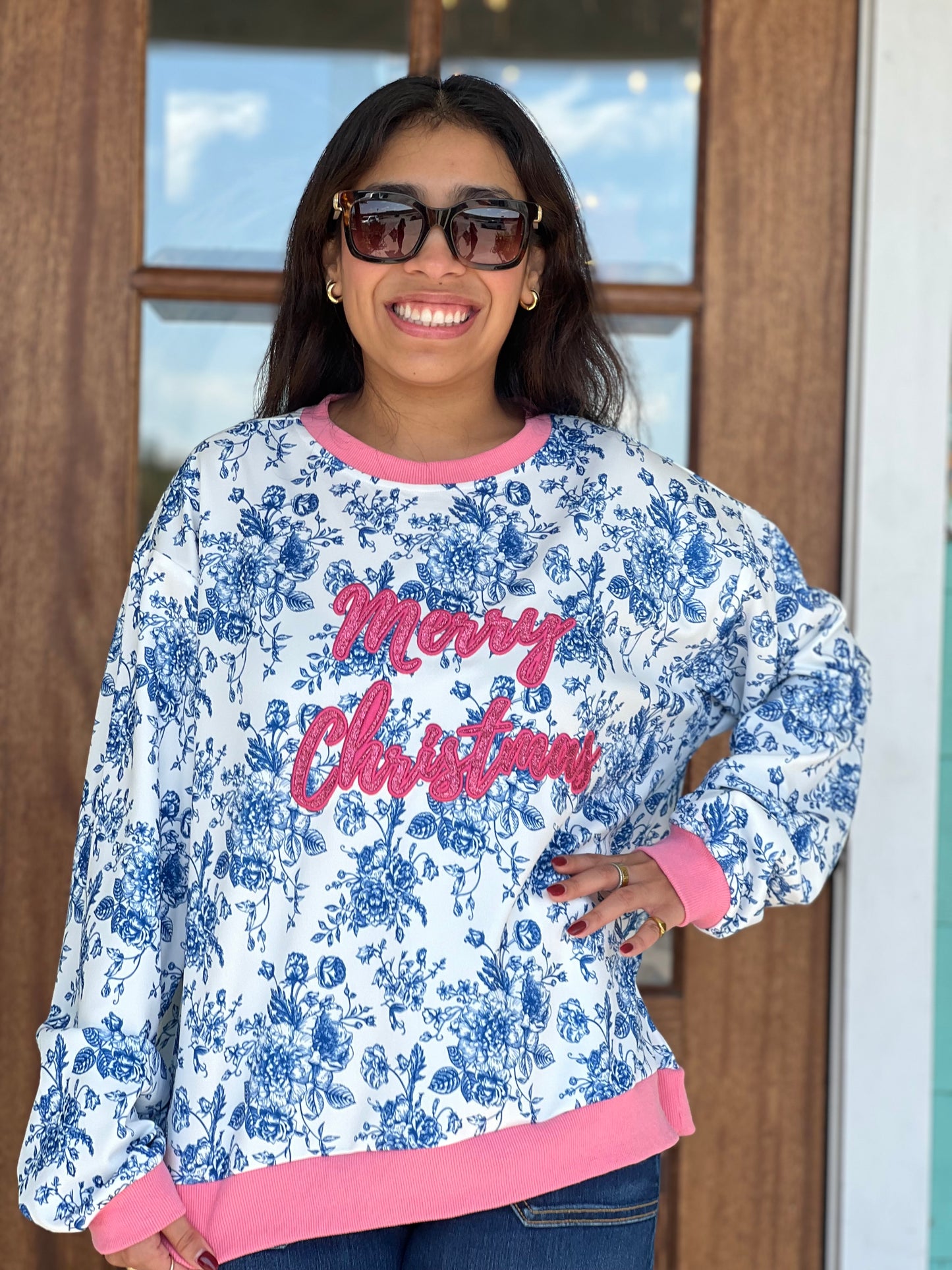 Layerz Stella Merry Christmas Sweatshirt