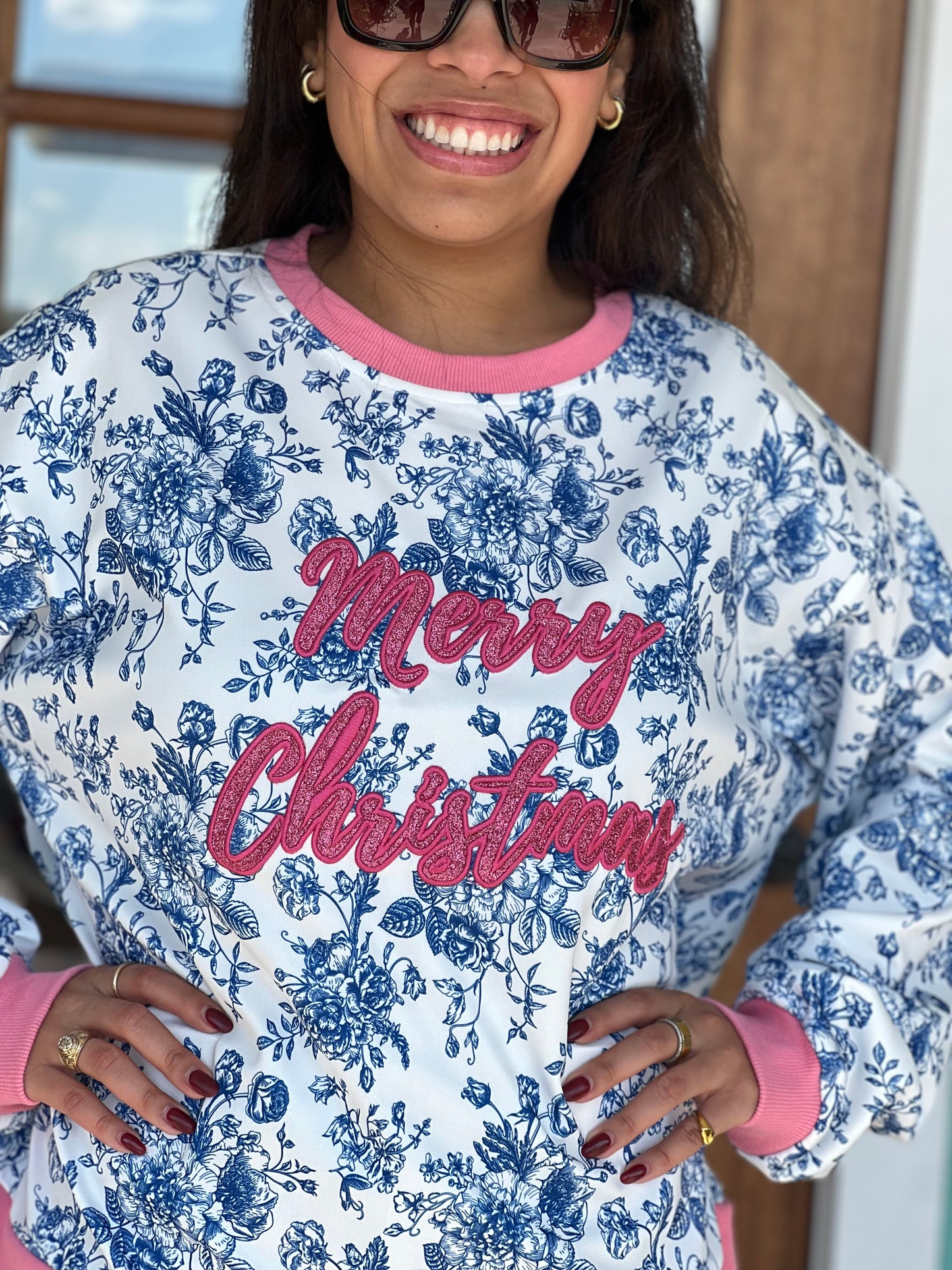 Layerz Stella Merry Christmas Sweatshirt