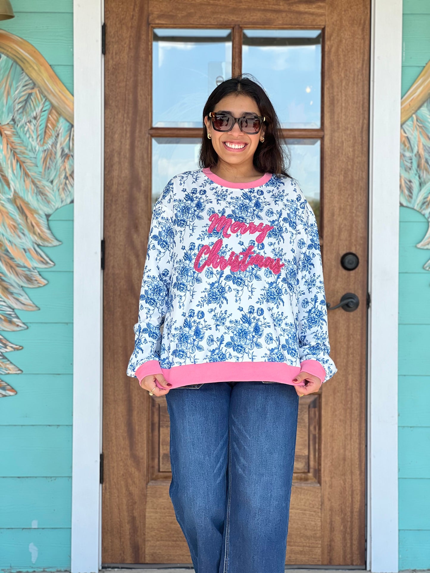 Layerz Stella Merry Christmas Sweatshirt