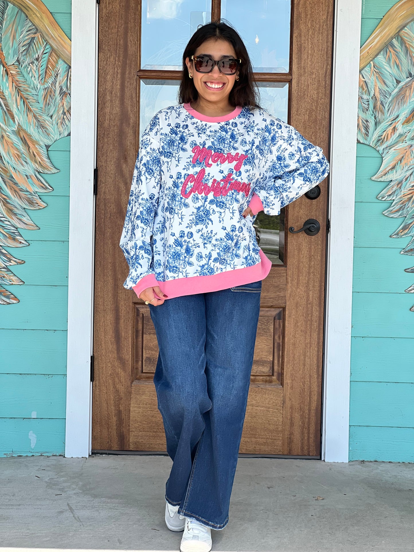 Layerz Stella Merry Christmas Sweatshirt