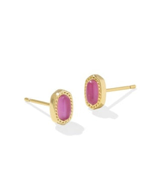 Kendra Scott Mini Ellie Stud Gold Azalea
