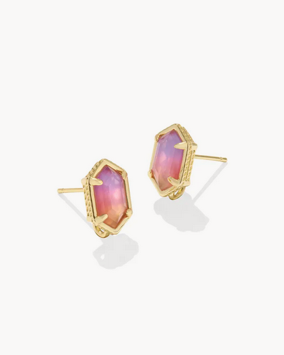 Kendra Scott Hallie Convertable Drop Earring Gold Sunrise