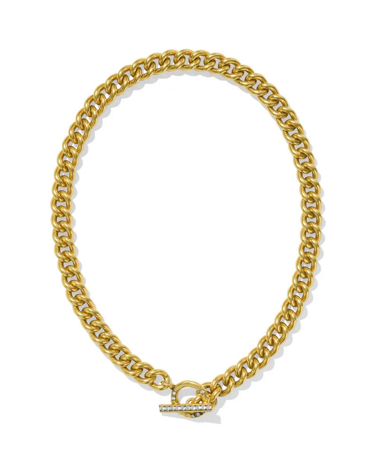 Kendra Scott Whitley Chain Necklace VIN Gold Metal