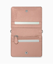 Brighton Pink Sand Interlock Harmony Sm Wallet