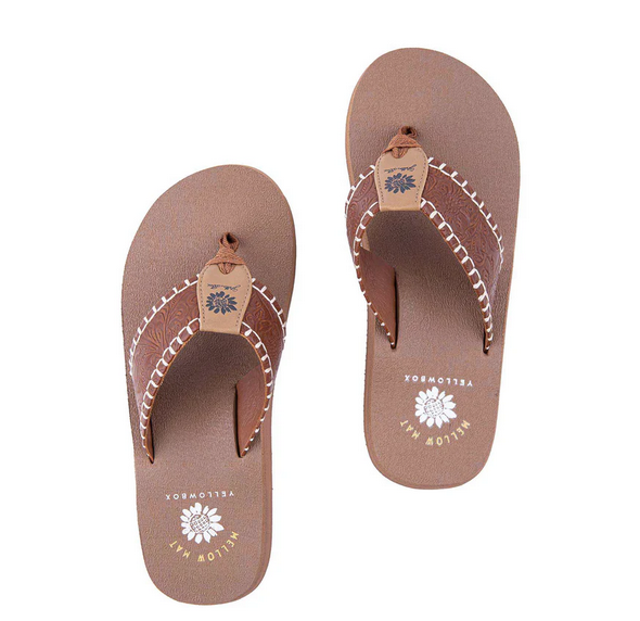 Yellow Box Norrie Tan Flip Flop