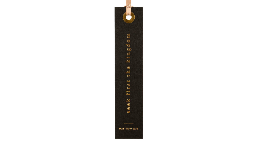 Church Notes Bookmark - Seek First