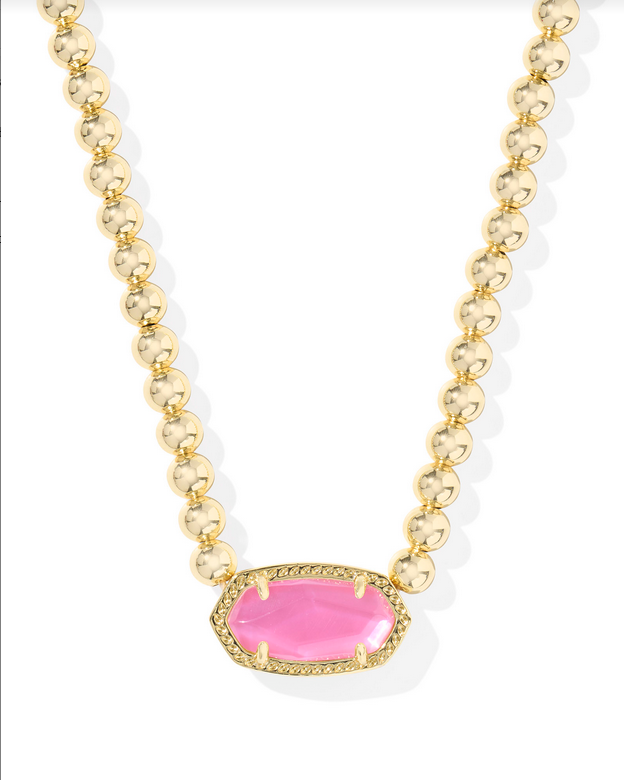 Kendra Scott Elisa Gold Azalea Illusion Beaded Necklace