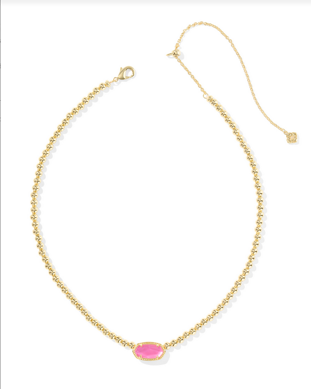 Kendra Scott Elisa Gold Azalea Illusion Beaded Necklace
