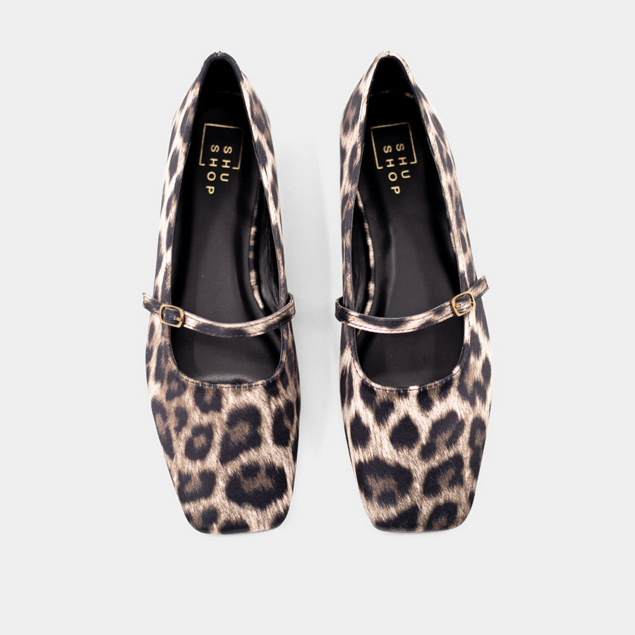 ShuShop Adele Leopard Ballet Flat