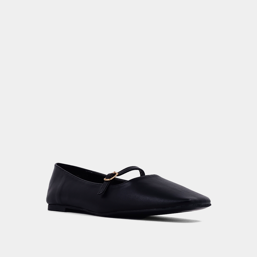 ShuShop Adele Black Ballet Flat