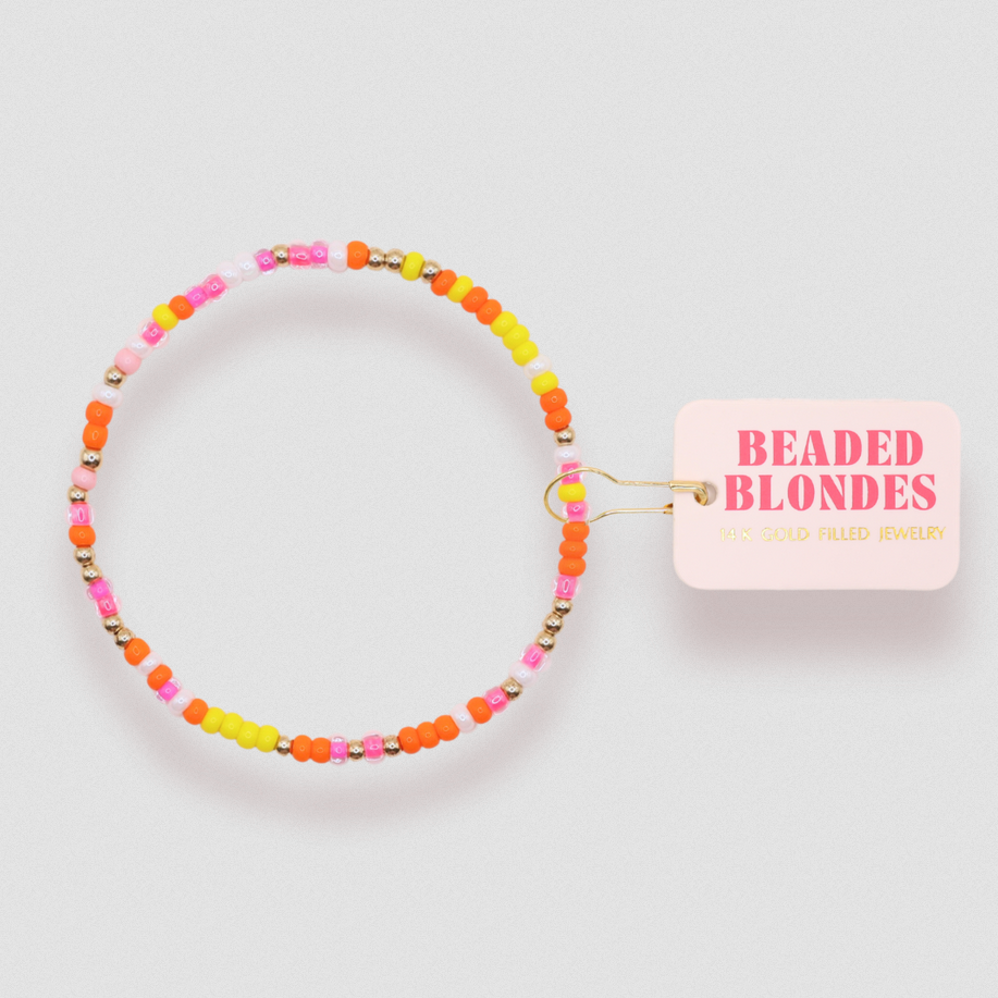 Beaded Blondes Kids Sunburst Sprinkle Bracelet