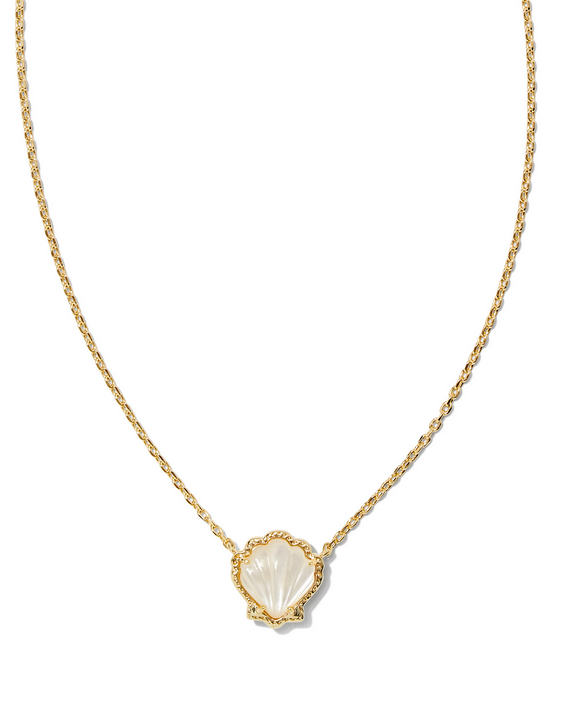 Kendra Scott Brynne Shell Pndt NK Irory MOP