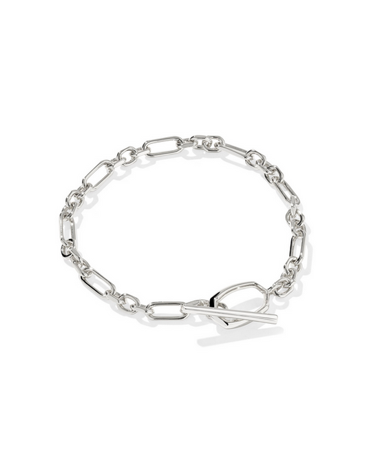 Kendra Scott Sylvia Metal Link Brc Rhod