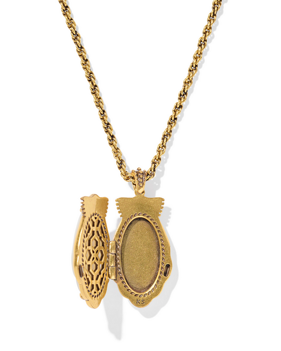 Kendra Scott Alexa Locket Pendant Necklace