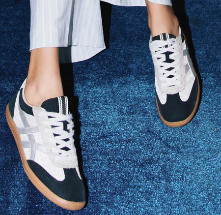 ShuShop Sasha Black Silver Sneaker