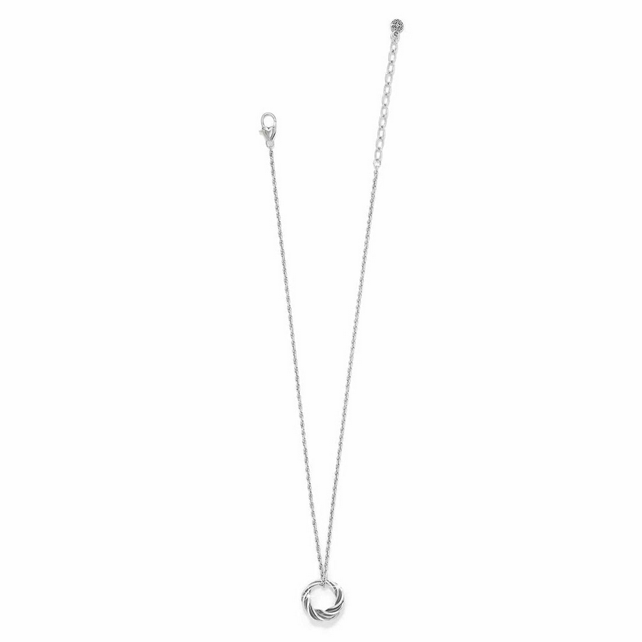 Brighton Ferrara Antica Silver Petite Necklace