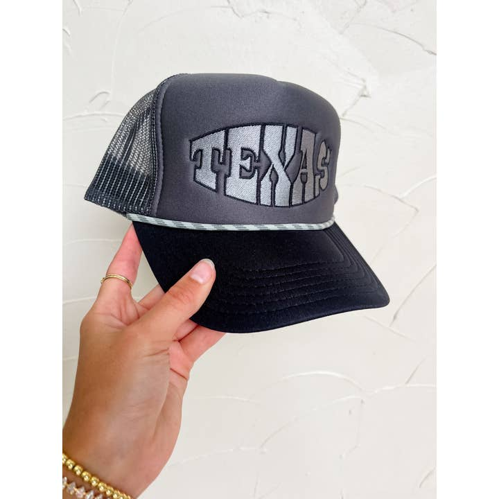 Charcoal Texas Trucker Hat