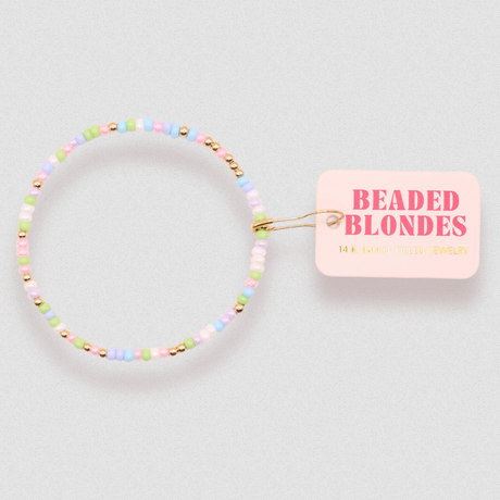 Beaded Blondes Kids Pastel Sprinkle Bracelet