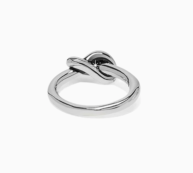 Brighton Interlok Single Knot Silver Ring