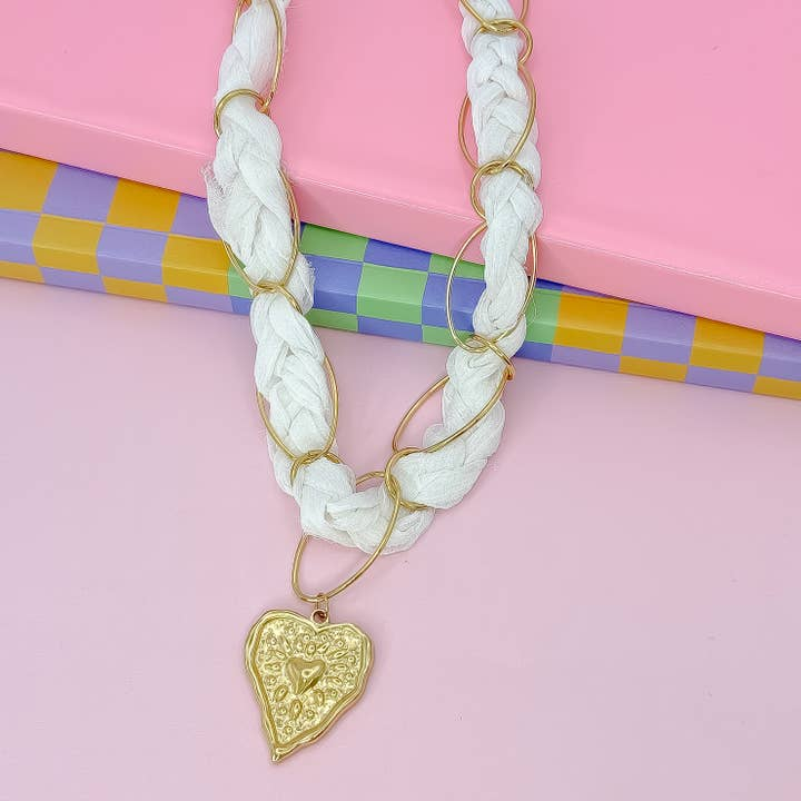 Treasure Jewels Heart and Hustle Necklace