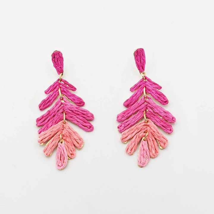 Treasure Jewels Coastal Chic PINK Earrings
