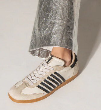 ShuShop Stevie Black Stripe Sneakers