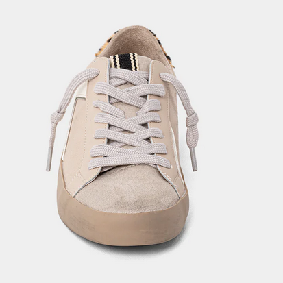 ShuShop Robbie Leopard Detail Sneaker
