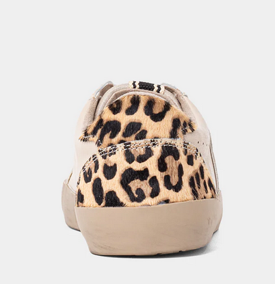 ShuShop Robbie Leopard Detail Sneaker
