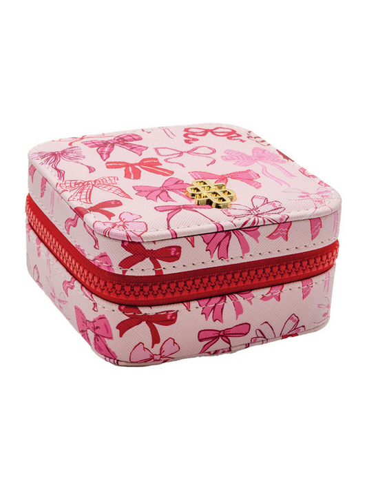 Bow Square Jewelry Case