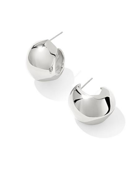 Kendra Scott Kaitlin Silver Hoop Earring