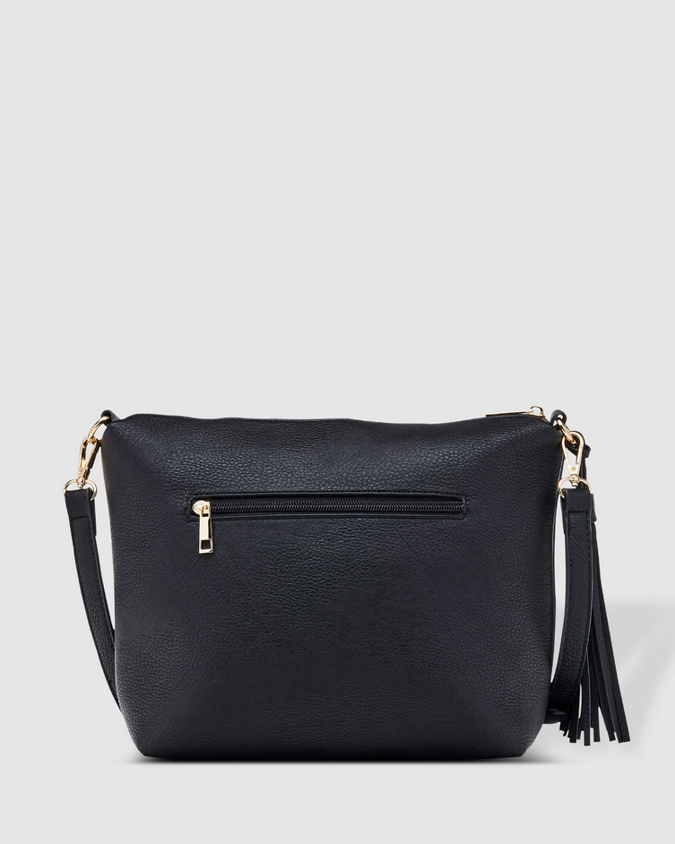 Louenhide Daisy Black Stripe Crossbody Bag