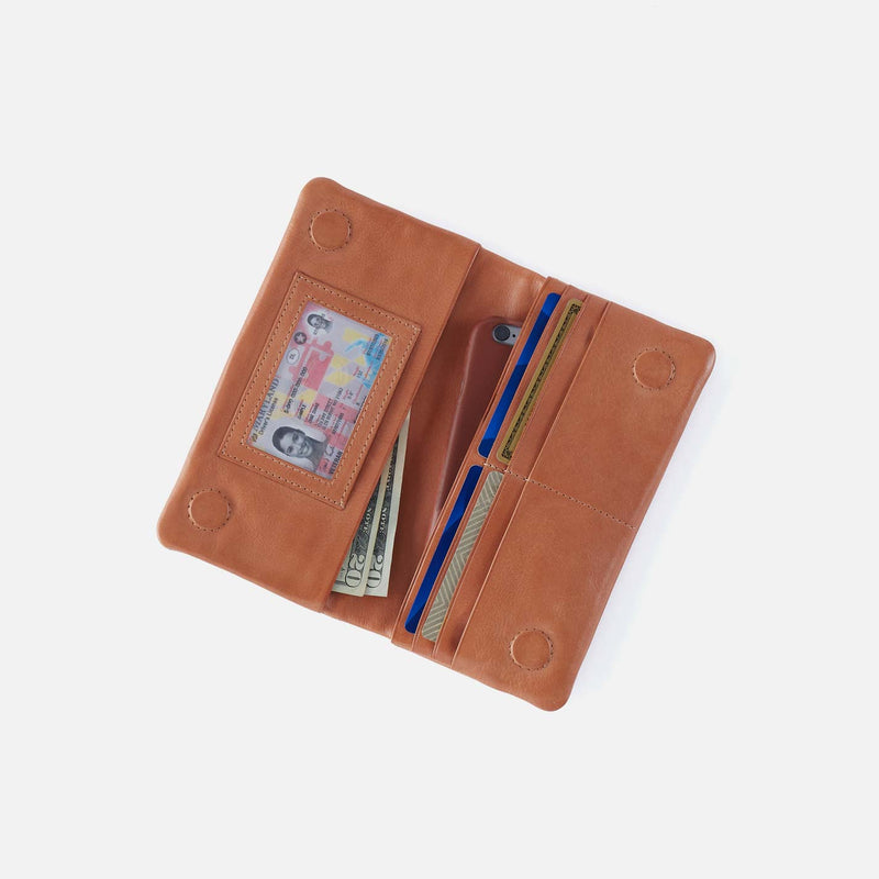 Hobo Lumen Contiental Wallet- Harvest Wheat