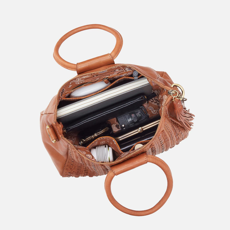 Hobo Sheila Medium Satchel- Harvest Wheat