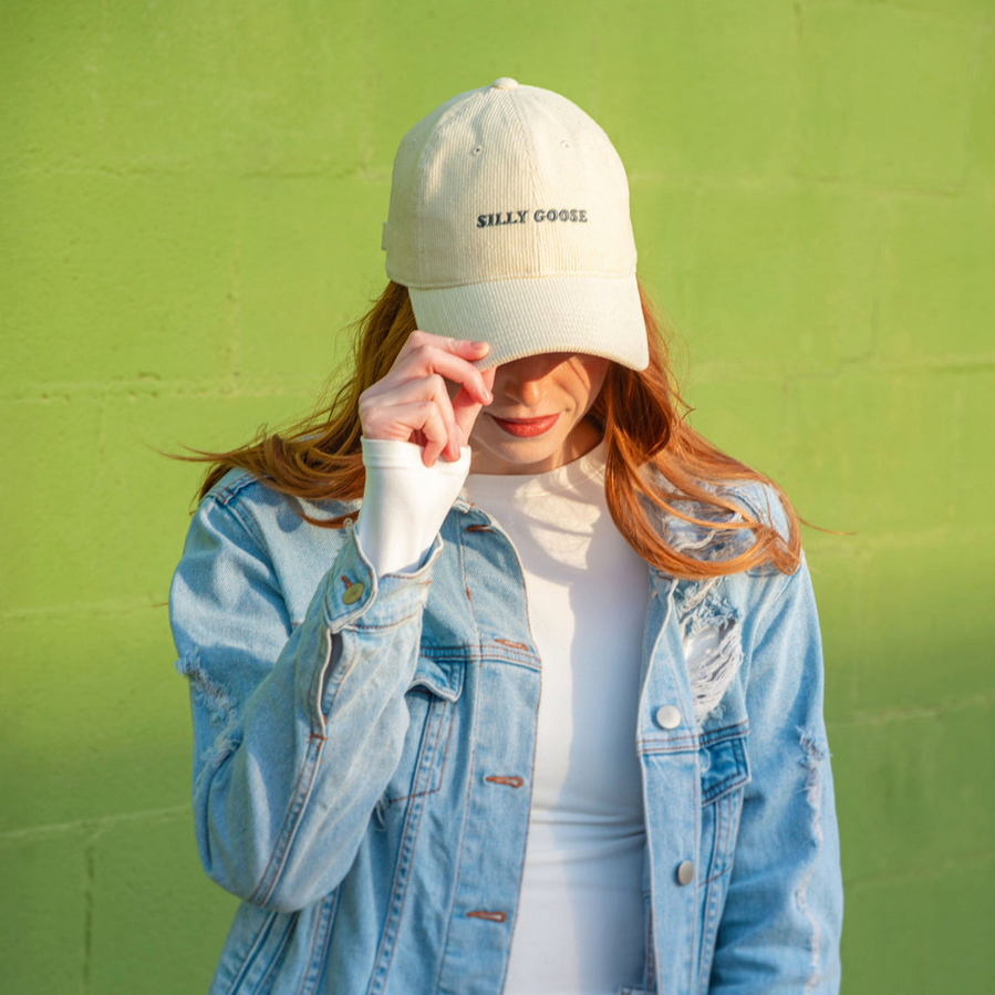 Silly Goose Corduroy Hat