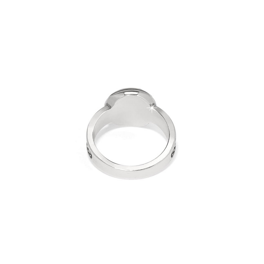 Brighton Silver-Aqua Meridian Aurora Ring