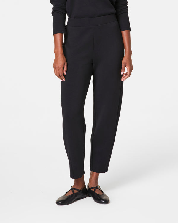 Spanx Air Essential Black Barrel Leg Pants