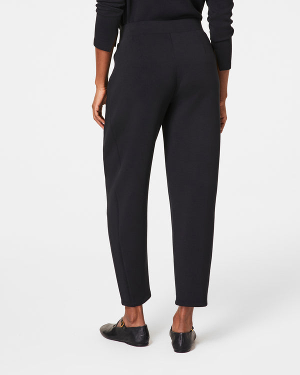 Spanx Air Essential Black Barrel Leg Pants