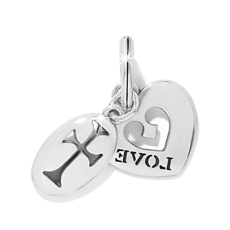 Brighton Hearts of Faith Charm