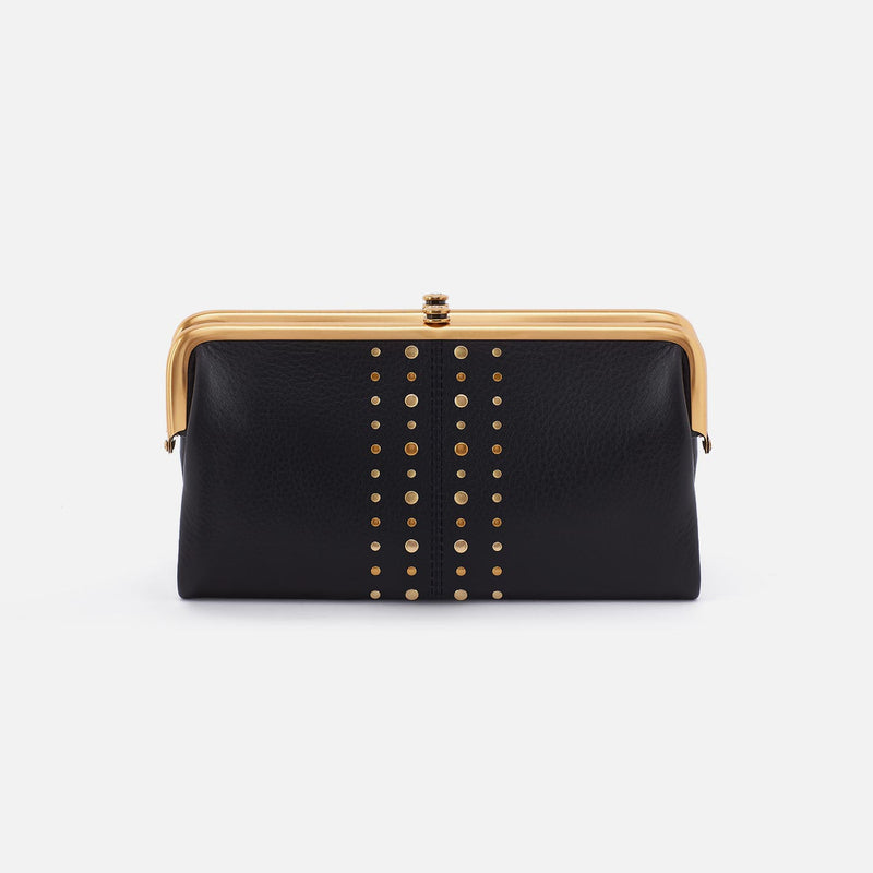 Hobo Lauren Clutch Wallet- Black