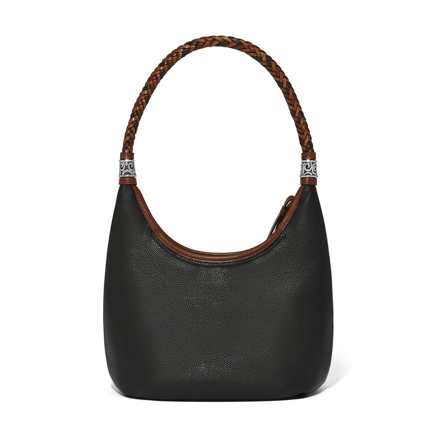 Brighton Black Shelby Lg Hobo