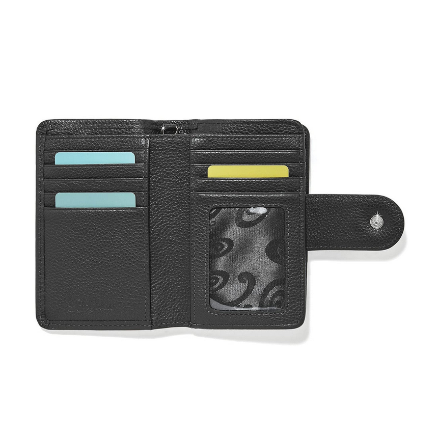 Brighton Blk/Brn Shelby Med Wallet
