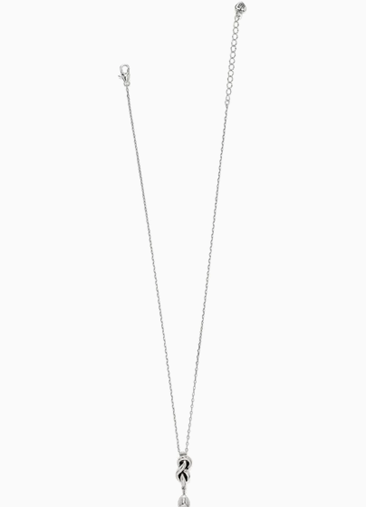 Brighton Interlok Single Knot Drop Necklace